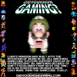 didyouknowgaming:  Luigi’s Mansion. 