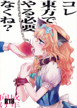 Is It Really Necessary To Do This In Touhou By Matilda A Touhou Yuri Doujin That