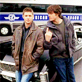obrien-posey-deactivated2016052:  supernatural gag reel (season 1) 