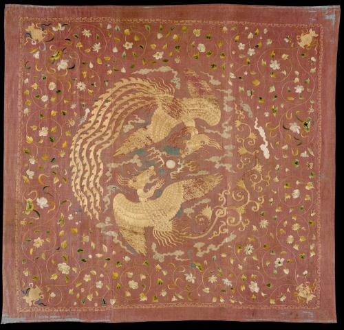 omgthatartifact:Canopy with Dragons and PhoenixesChina (Yuan Dynasty)The Metropolitan Museum of ArtT