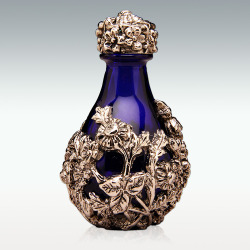 theoddmentemporium:  Tear Catcher A tear catcher, also called a Tear Bottle is typically an ornamental vase piece, made from blown glass and dyed appropriately to the creator’s taste. There is an attached glass fixture at the opening of the stem