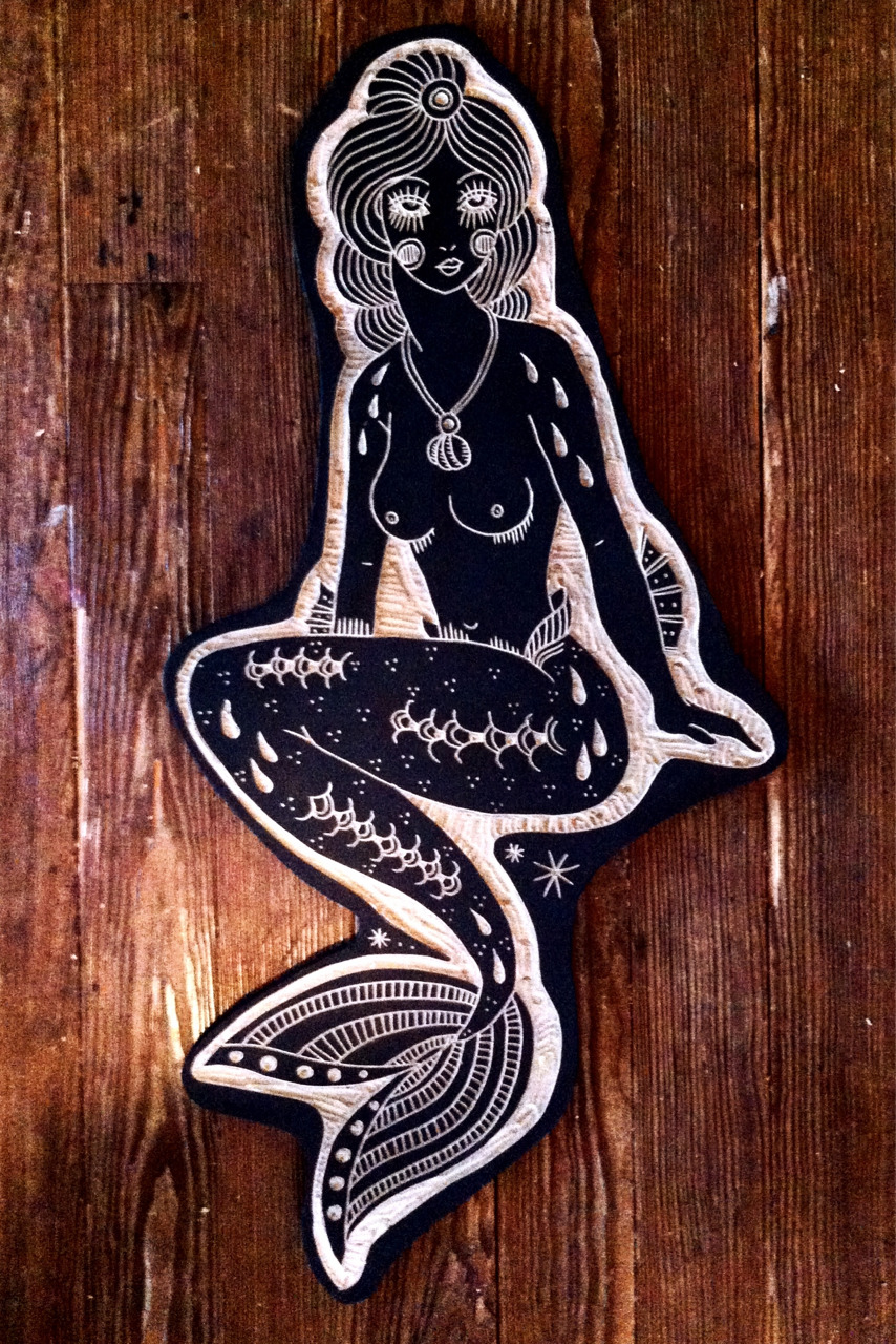 deerjerk:  Mermaid for Beth. 2012
