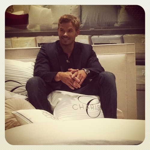 Kellan Lutz for Charisma at #fnoatblm #fno #cn @bloomingdales Join the fun! Share your Instagram pho