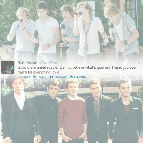 horanwhorean:  “Love you all sooooo much”