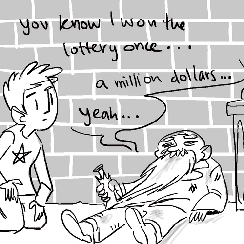 the-red-mage:  miraculoustang:    It actually costs 10,000,000 to get the like.  oh my fucking god no wonder this guy is a hobo