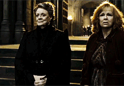 mudbloodincendio:   the magic begins ϟ Favorite Professor  Minerva McGonagall 