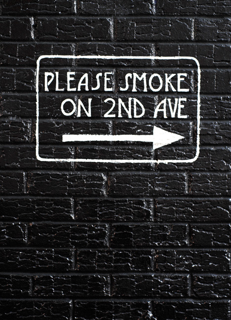 brooklyntheory:
“ Smokers Welcome On 2nd Ave, East Village, NYC
”