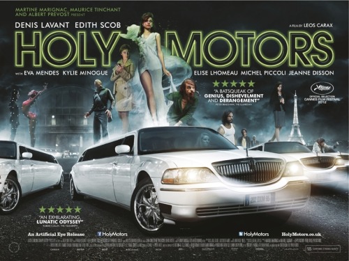 UK quad for HOLY MOTORS (Leos Carax, France, 2012) [see also] Poster designer: uncredited Poster sou