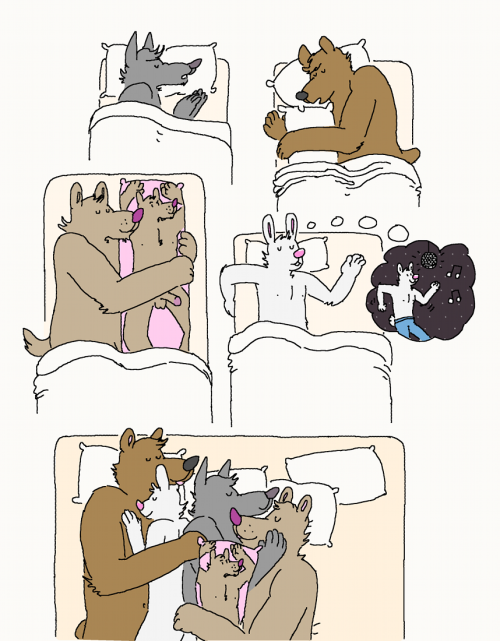 fussybabybitch:  Also more literal cuddle porn 