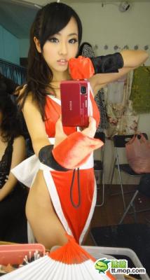  Name: Lan Fenghuang a.k.a. Mia Taiwanese Model Cosplay: Mai Shiranui (Fatal Fury &amp; The King of Fighters) 