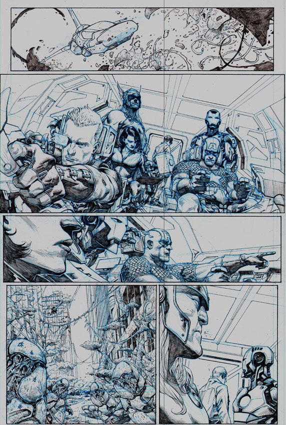 marvelentertainment:  Check out these exclusive preview sketches of the upcoming