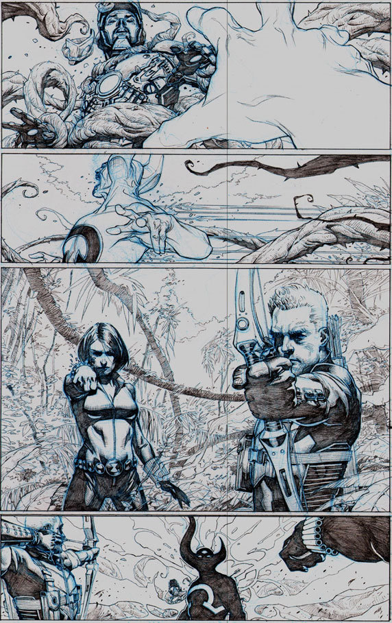marvelentertainment:  Check out these exclusive preview sketches of the upcoming