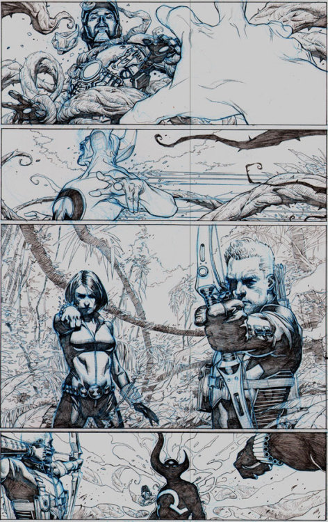 marvelentertainment:  Check out these exclusive preview sketches of the upcoming AVENGERS (2012) #1 by Jerome Opeña! What are you excited to see in Marvel NOW? AVENGERS #1Written by JONATHAN HICKMANPencils by JEROME OPEÑAIn Stores DECEMBER 5, 2012 