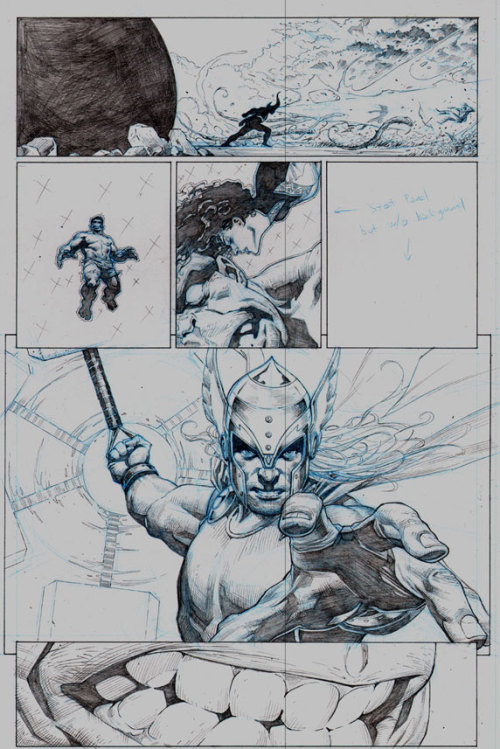 marvelentertainment:  Check out these exclusive preview sketches of the upcoming AVENGERS (2012) #1 by Jerome Opeña! What are you excited to see in Marvel NOW? AVENGERS #1Written by JONATHAN HICKMANPencils by JEROME OPEÑAIn Stores DECEMBER 5, 2012 