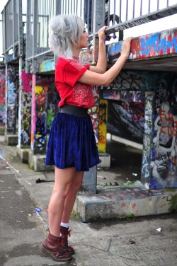 bushb4by:  Me wearing Hardy Pungalia Designs! Check out their facebook! 