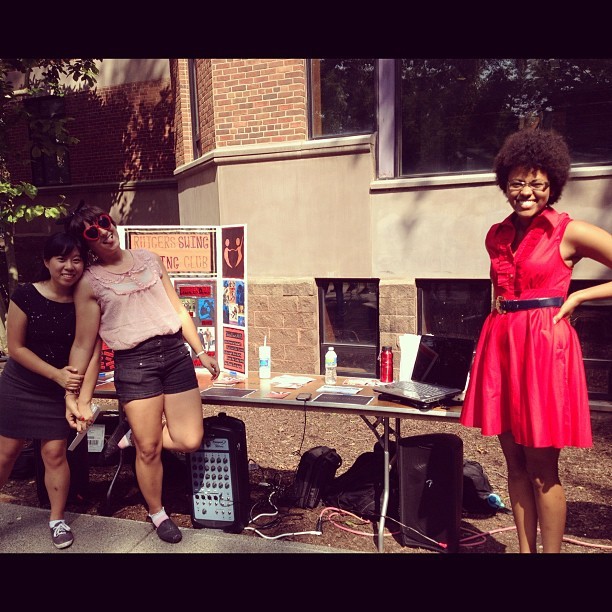 babrahamlincoln:  Being cute at the #rutgers involvement fair (Taken with Instagram)