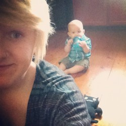 Chillin’ with Grayson :) (Taken with