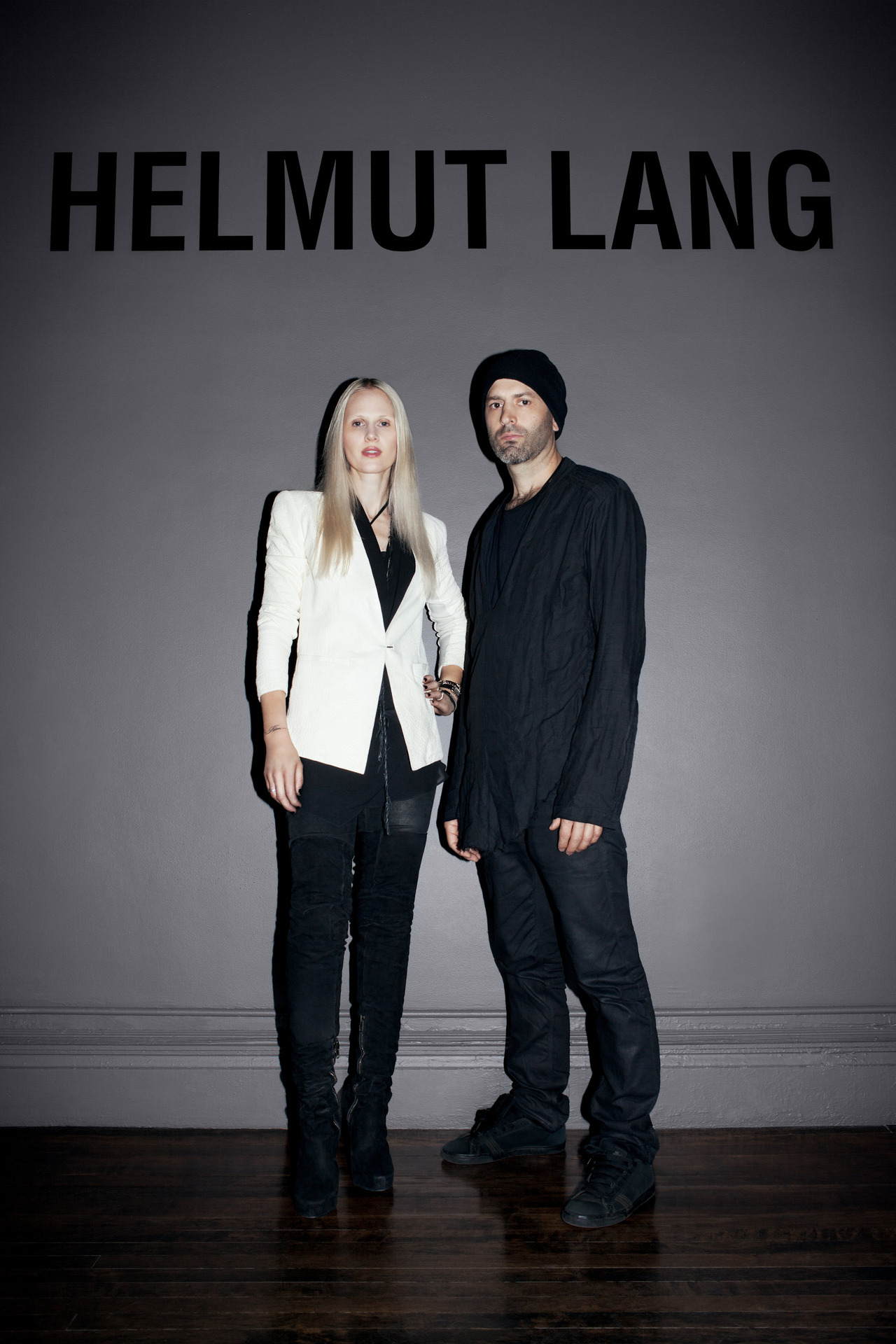Nicole and Michael Colovos at Helmut Lang, photographed by Jens Ingvarsson.