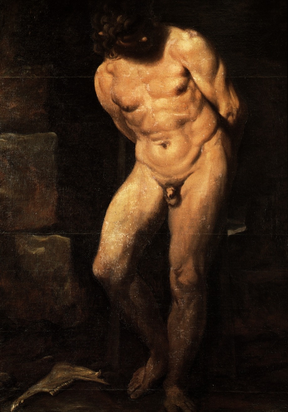 thisblueboy:  Annibale Carraci, Samson in Prison, c.1595, Galleria Borghese, Roma