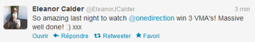  The girls congratulations tweets  cute :)  