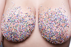 liapocalypse:  Titty sprinkles. Titty sprinkles in the morning. Titty sprinkles in the evening. I love me some titty sprinkles.