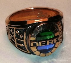 death-limes: death-limes:  You guys. This is my high school class ring. They said I could customize it. So I customized it. My mom still thinks this was a horrible idea. I say nay.  i’m gonna do it i’m gonna invent time travel and strangle myself