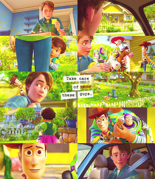disneyscmovies:“Someone told me you’re really good with toys. These are mine, but, I’m going away no