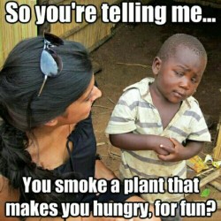 thatsgoodweed:  the skeptical african kid meme 