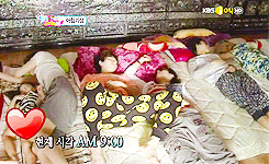 wooyoung:  sleeping!b1a4 | the kids waking them up later 