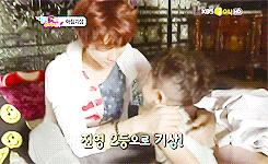 wooyoung:  sleeping!b1a4 | the kids waking them up later 