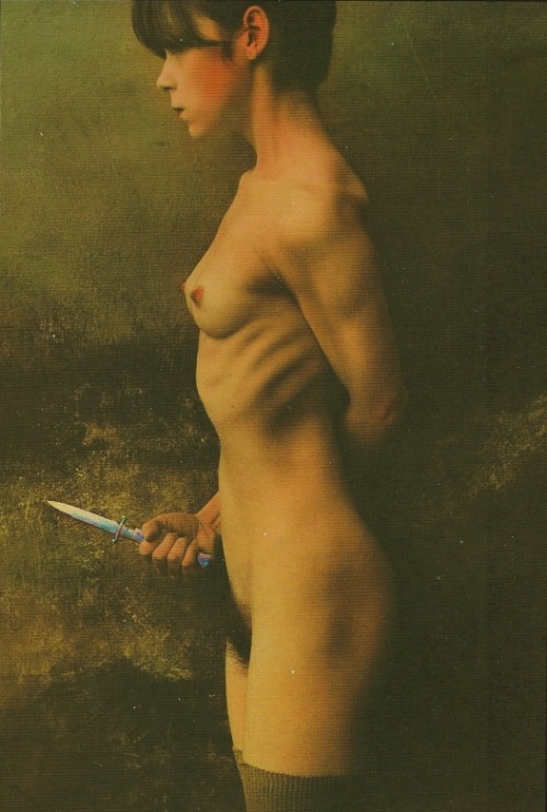 XXX sexandbrains:  Jan SaudekThe Knife, 1987 photo
