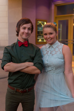 neverrlaand:  disney-hipster:  The lovely couple on Dapper Day… I know.  