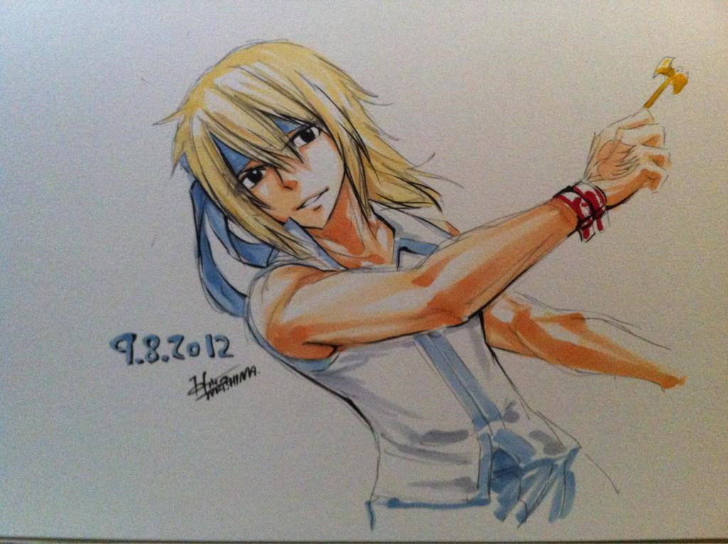 porradeviantart:  purplecassy:  Male Version of Lucy Female Version of Natsu From