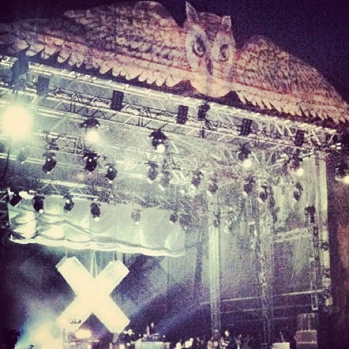 The XX #fridaybestival #bestival2012 #mainstage #thexx (Taken with Instagram)