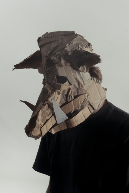 mydarkenedeyes: Jozef Mrva - Masks “I consider these masks as experiments with identity, espec