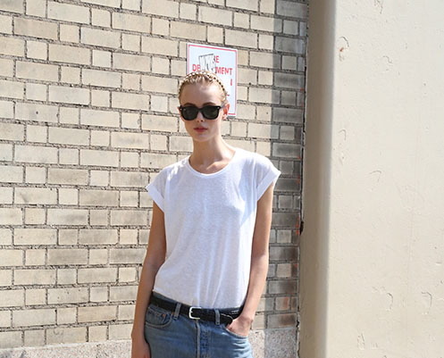 realfashionreview:  Frida Gustavsson  NY Fashion Week