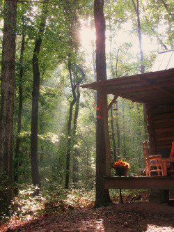thisrusticlife:  fall morn at the cabin (by thecabinpath) 