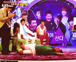 myleisuretime:  [120907 SBS TV Talk Show, ‘GO SHOW’] Lee Jong Hyun’s enemy, Jung Hyung Don. 