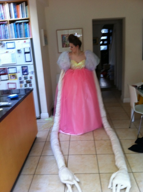 yveblakeinedinburgh:May 2012: the finishes costume for The Super Wish Sparkle Fairy That Makes Every