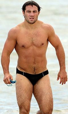 blackandwhite1789:  Debate — should guys with great bodies but tiny bulges wear speedos ??? From top — cooper cronk, wade cutler, scott herman, andy baldwin  IMHO, all men should wear speedos!