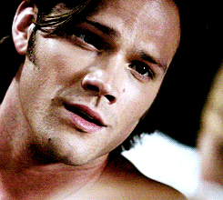 thosefuckingangels:   #can we talk about how he was still in love with her in SEASON FIVE #I know that was lucifer in the last gif but #I really get the feeling that if jess magically came back to life knowing everything that sam had been through and