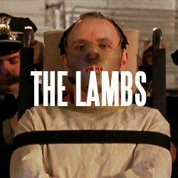 mredwardnorton:  Favourite movie villains - Hannibal Lecter  Well, Clarice - have the lambs stopped 