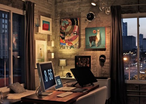 workspaces:the studio of Shyama Golden