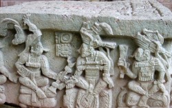 ancientart:  Close up of an Altar at the Ancient Mayan ruins at Copan, Honduras. Photo taken by lndhslf72 