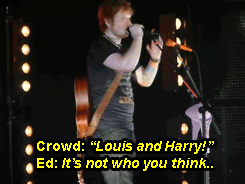 louis-smiles:  Ed’s Kiss Me dedication - Orlando, September 8th - (x) 
