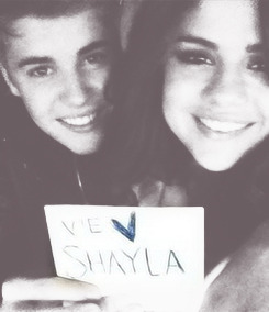 selenag-news:  This is Shayla, she is 15 and has Stage 5 inoperable brain cancer with about 3 weeks to live. Her dying wish is to meet Justin, so please tweet #Justin4Shayla on Twitter.  