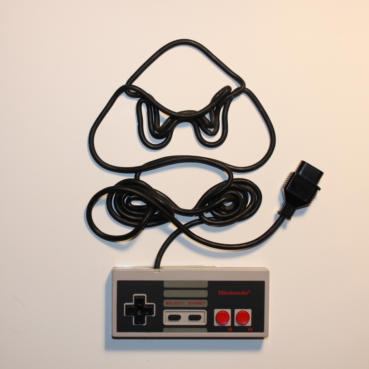 martinekenblog:  Nintendo Art Created Out Of Controller Cords  