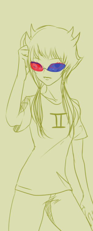 hana8837:doodle doodle :3 genderstuck! design by cannibalevampire 