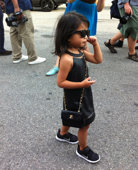 funnked:  “NEW YORK’S NEXT FASHIONISTA - Now three years old, Alexander Wang’s