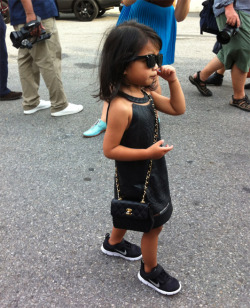 Funnked:  “New York’s Next Fashionista - Now Three Years Old, Alexander Wang’s